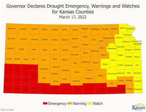 Kansas Governor Laura Kelly declares drought emergencies