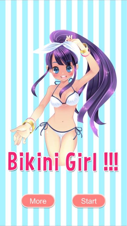 Bikini Girl Beach Dress Up Cute Anime Game By Huakun Li