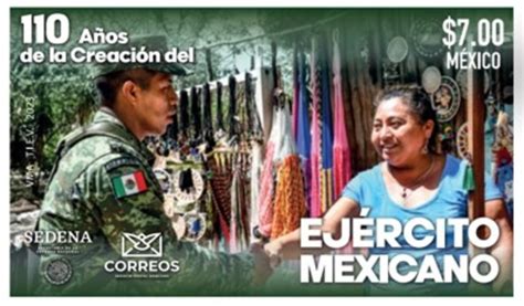 Aniversario De La Creaci N Del Ej Rcito Mexicano Servicio Postal