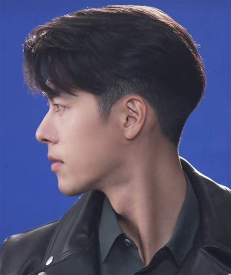 korean hairstyle men middle part