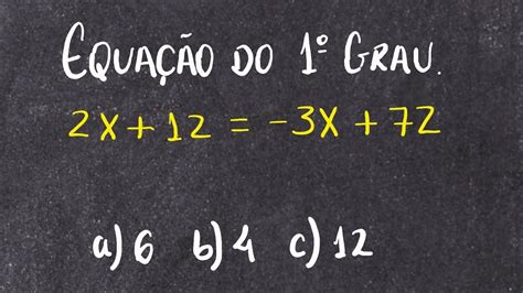 Equa O Do Primeiro Grau Como Resolver Essa Equa O X X