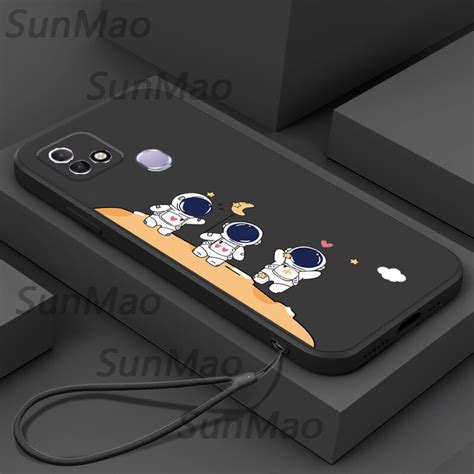 Casing Infinix Hot I Phone Case Soft Shell Silicone Cover Smooth Astronaut Cover New Design