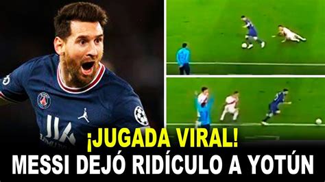 🔥 Así Fue La Escandalosa Jugada De Lionel Messi Que Dejó En El Suelo A Yoshimar Yotún Youtube