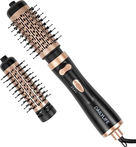 Amazon Dailylife Rotating Hair Dryer Brush Hot Air Spin Brush Set With Inch And