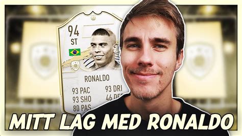 Mitt Sjuka Lag Med Ronaldo Fifa P Svenska Youtube