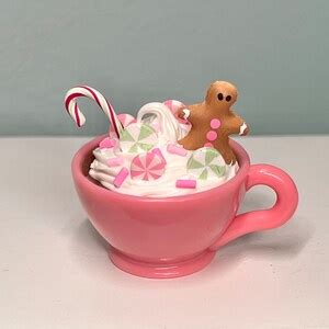 Mini Christmas Hot Chocolate 1 3 Scale To Fit American 14 18 Dolls