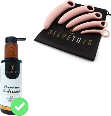 Segretoys Dildo Set Vaginale Dildo Dilator Maten Dildo Siliconen Vaginisme Bol