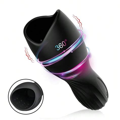 Male Masturbation Cup Glans Trainer Vibrator Vibration Mode Oral Sex