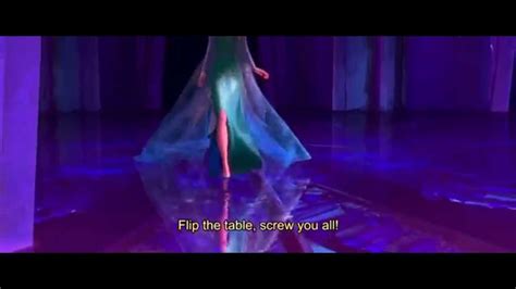 NEW Exclusive Bluray Bonus Frozen Alternate Version Fuck It All By Idina Menzel YouTube