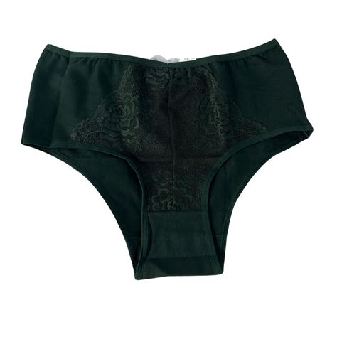 Bikini Calzón Alto Amarillo Rojo Y Verde Algodón Plus Size Rappi