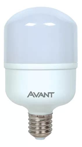 Lâmpada Led Avant High Power Bulbo 20w Bivolt 6500k Branco Cor da luz