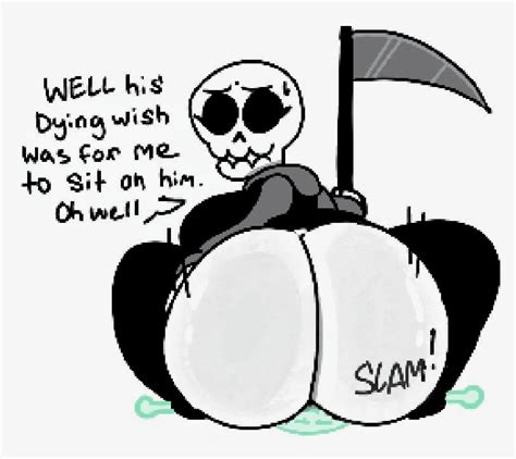 Rule 34 Ass Out Big Ass Big Breasts Death Personification Facesitting Female Grim Reaper