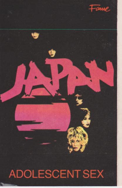 Japan Adolescent Sex Black Text On Cassette Cassette Discogs
