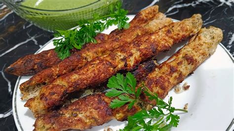 Easy Chicken Seekh Kabab Soft Juicy Secret Seekh Kabab Recipe