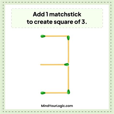 Matchstick Puzzles With Answers To Improve Your Brain