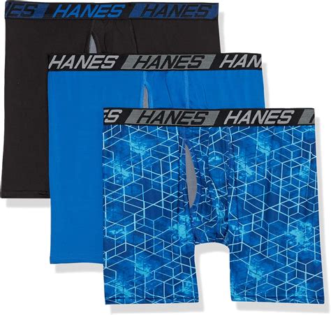 Hanes Total Support Pouch Men S Boxer Briefs Pack X Temp Cooling Anti