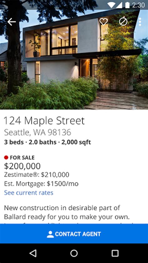 Zillow Real Estate & Rentals for Android - Download