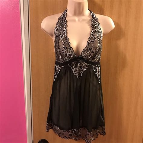 Avid Love Intimates Sleepwear Sexy Black Lace Sheer Lingerie Poshmark