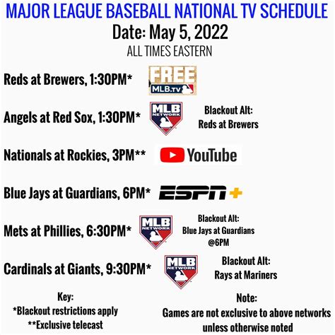 national tv schedule  thursday featuring   exclusive