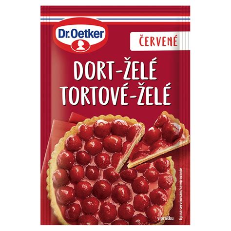 Dr. Oetker Dort-želé červené 10g | BILLA e-shop