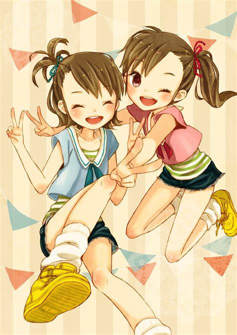 Futami Mami And Futami Ami Idolmaster And 1 More Drawn By Mizutamako