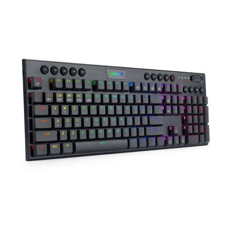 คีย์บอร์ด Redragon K618 Horus Wireless Mechanical Gaming Keyboard (EN)