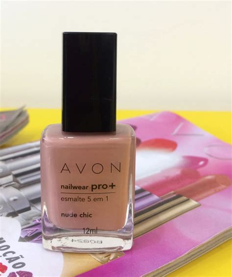 Esmalte Da Semana Avon Linha Nailwear Pro Nude Chic Parada De Beleza Por Priscila Miguel
