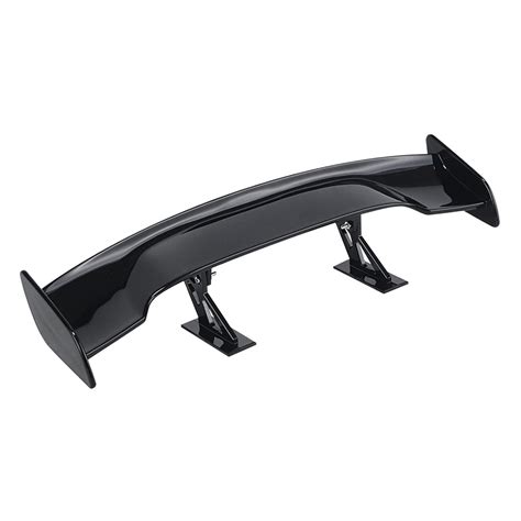SECRET DESIRE Car Mini Spoiler Wing Small Model Black Glossy Finish