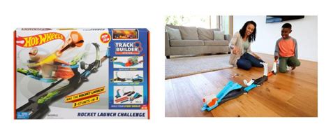 Hot Wheels Track Builder Rocket Launch Challenge Playset Reg Free Store Pick Up