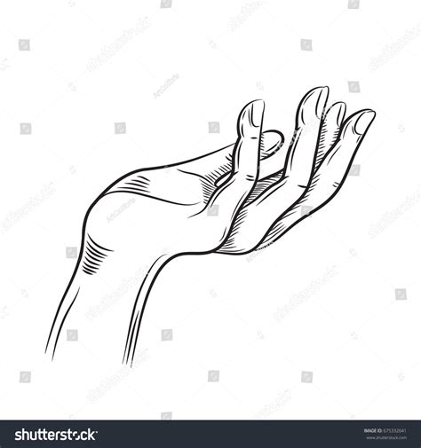 how to draw a hand holding something 7