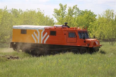Купить грузовой вездеход тягач гт-тр-03 от российского производителя ...