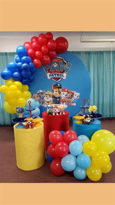 Fiesta Temática Paw Patrol Fiestas De Paw Patrol Fiesta Tematica Paw