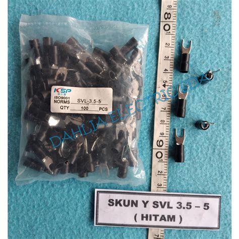 Jual Skun Y Svl 35 5 Hitam 1 Pack Shopee Indonesia