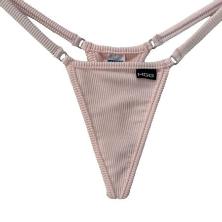 Barely Pink Mini Bikini Bottom Micro Gigi