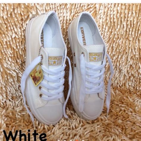 Shoes Converse Nude For Women Women S Fashion Footwear Sneakers On Carousell