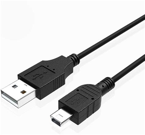 Ezonpinzv Usb To Mini Usb Charger Cable For Ps3 Controller Charging Cable Data