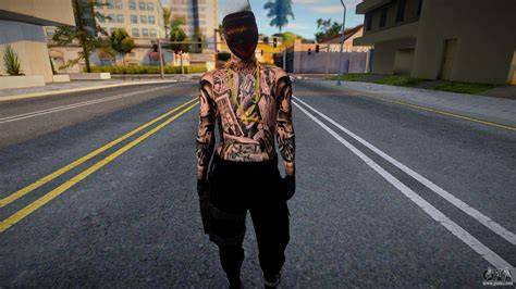 Tattoo Gang Skin for GTA San Andreas