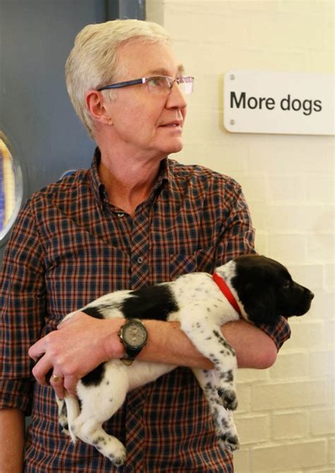 Pogs Dogs Paul Ogrady Returns To Battersea To Cuddle Comfort And