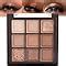 Amazon Colors Nude Champagne Gold Matte Shimmer Eyeshadow Palette For Eye Makeup High