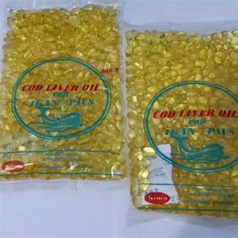 Jual Minyak Ikan Cod Liver Samco Isi Kapsul Shopee Indonesia