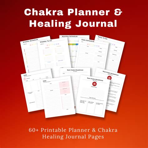 Chakra Planner Healing Journal