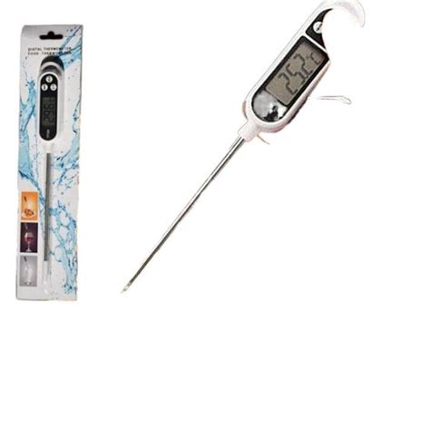 【battery Included】tp300 Food Liquid Digital Thermometer Meat Cooking Bbq Milk Probe For Kitchen