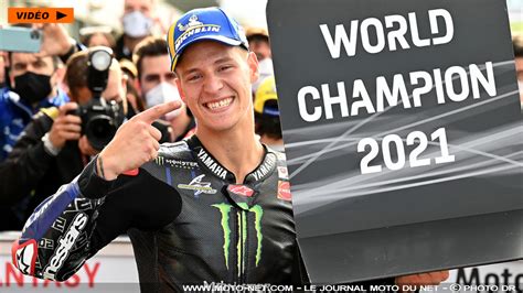 Gp Demilie Romagne Fabio Quartararo Est Champion Du Monde Motogp