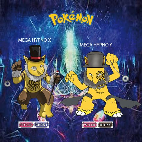 Pokemon (8 Generation) Mega Hypno X & Mega Hypno Y - Pokémon Photo ...