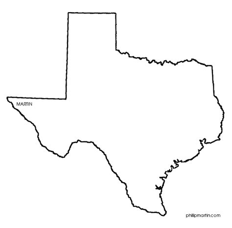 Texas Map Clip Art - ClipArt Best