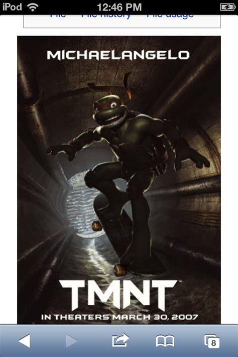 TMNT Mikey Skateboarding Fun In The Sewers