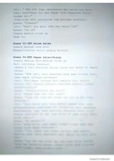 Naskah Film Pendek