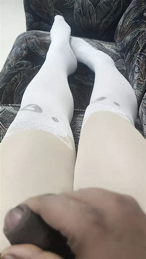 Wank My Cock In Sexy Pantyhose Gay Crossdresser Crossdresser Porn Feat Pantyhosecouple