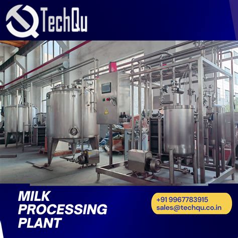 Milk Processing Plant And Machines Capacity Litres Hr At