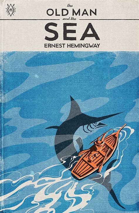 Cover Illustration For Ernest Hemingway S The Old Man And Sea By Muti